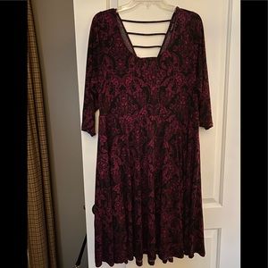 Torrid knee length full sleeve dress